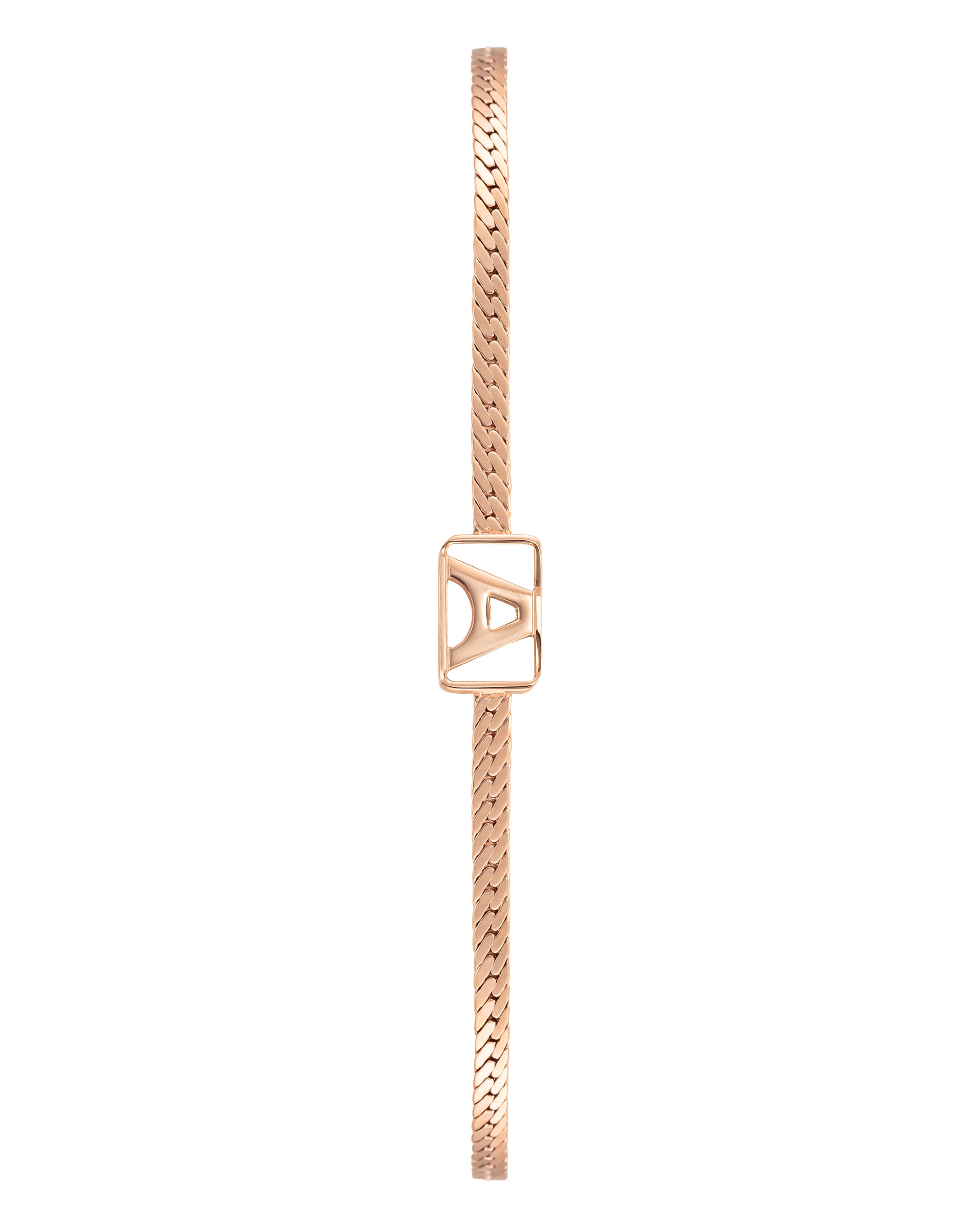Herringbone & Logo Bracelet™ | Rose Gold-Accessories-Armitron