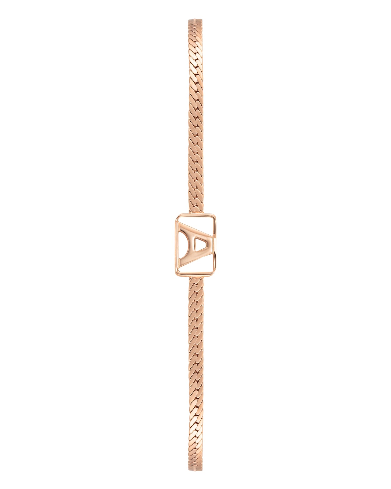Herringbone & Logo Bracelet™ | Rose Gold-Accessories-Armitron