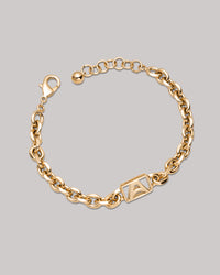 Thumbnail for Link & Logo Bracelet™ | Gold-Accessories-Armitron