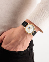 Thumbnail for Eugen™ | 42mm, Black Leather-Men-Armitron