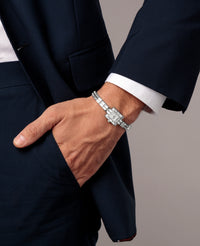 Thumbnail for Ava™ | 18.4mm, Silver/Crystals-Women-Armitron