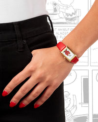 Thumbnail for Armitron x Peanuts: The Lookout | 36mm, Peanuts Red/Gold-Men-Armitron