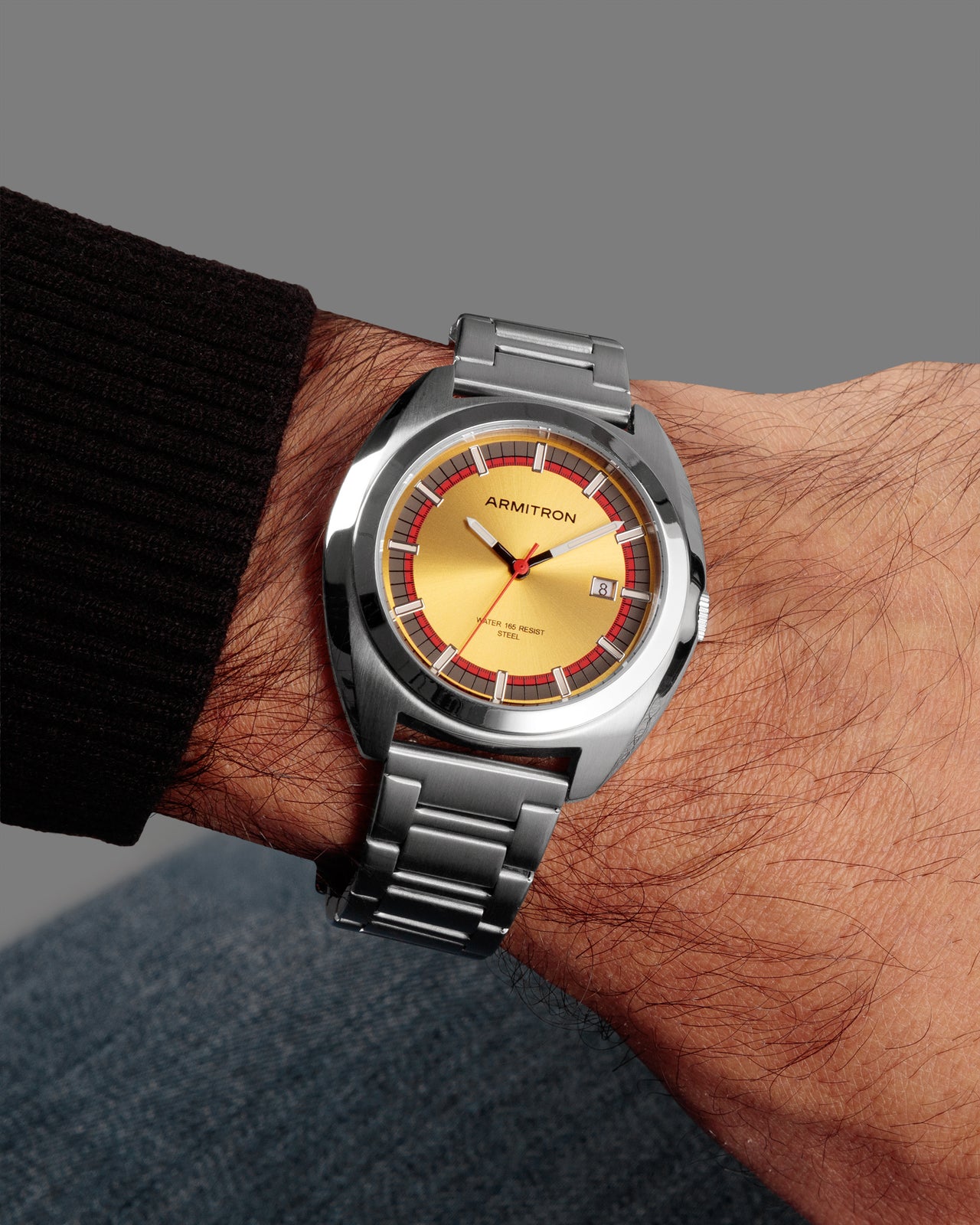 Travis™ | 42mm, Yellow-Men-Armitron