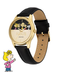 Thumbnail for Armitron x Peanuts: The Lineup | 36mm, Peanuts Black/Gold-Men-Armitron