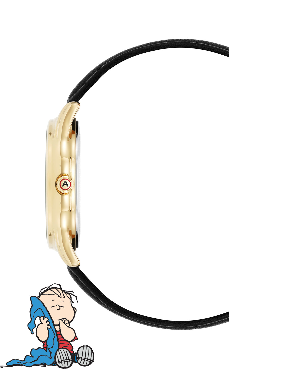 Armitron x Peanuts: The Lineup | 36mm, Peanuts Black/Gold-Men-Armitron