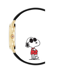 Thumbnail for Armitron x Peanuts: Golden Cool | 36mm, Peanuts Black/Gold/Red-Men-Armitron