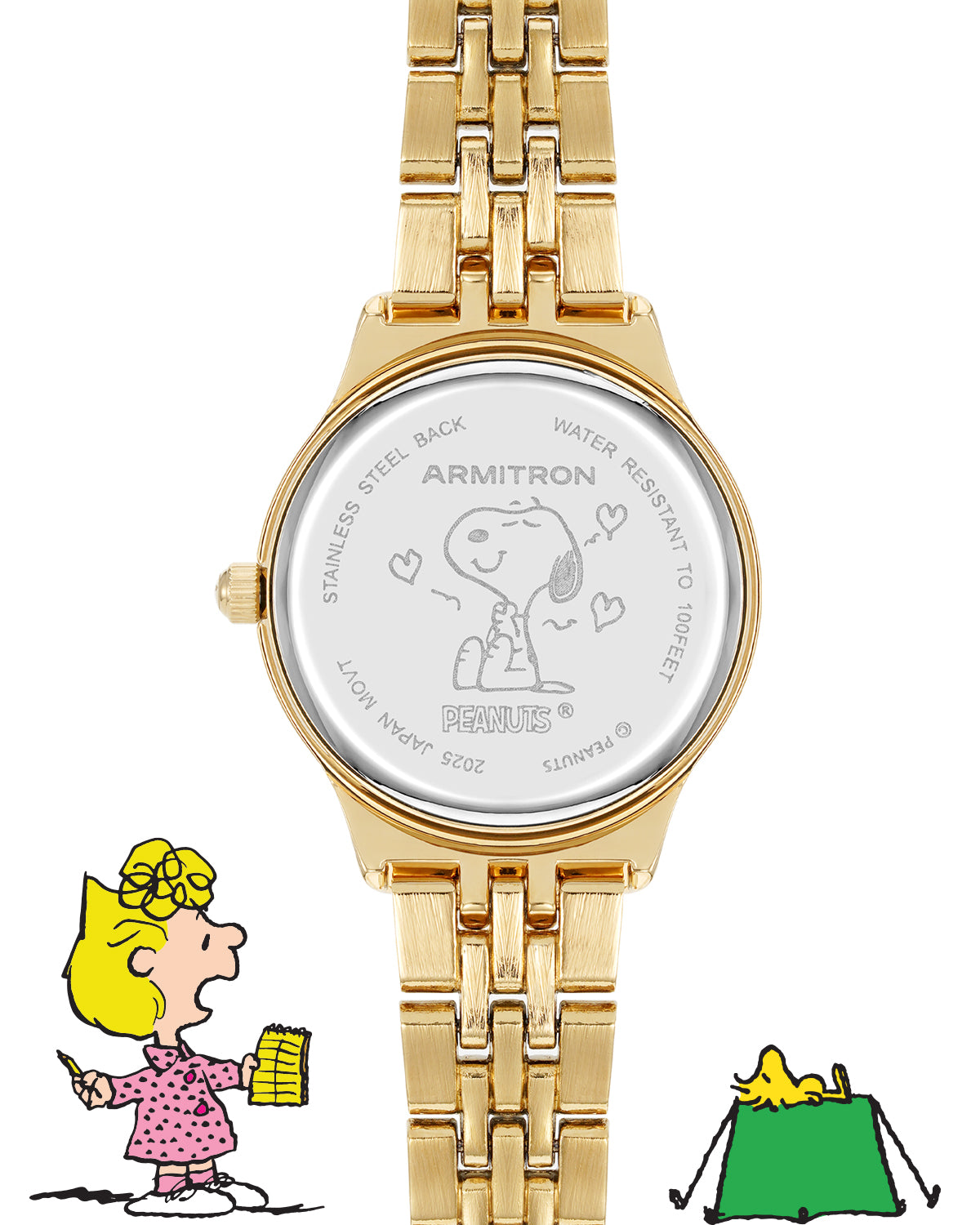 Armitron x Peanuts: Time to Celebrate | 34mm, Peanuts Gold-Women-Armitron