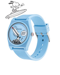 Thumbnail for Armitron x Peanuts: Good Grief! | 36mm, Peanuts Blue Ocean Plastic-Women-Armitron