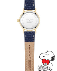 Thumbnail for Armitron x Peanuts: Dressed to the Nines | 24mm, Peanuts Navy/Gold-Women-Armitron