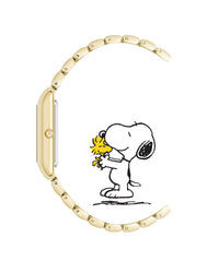 Thumbnail for Armitron x Peanuts: Golden Hour | 20mm, Peanuts Gold/Black-Women-Armitron