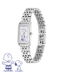 Thumbnail for Armitron x Peanuts: Charlie’s Embrace | 20mm, Peanuts Silver-Women-Armitron