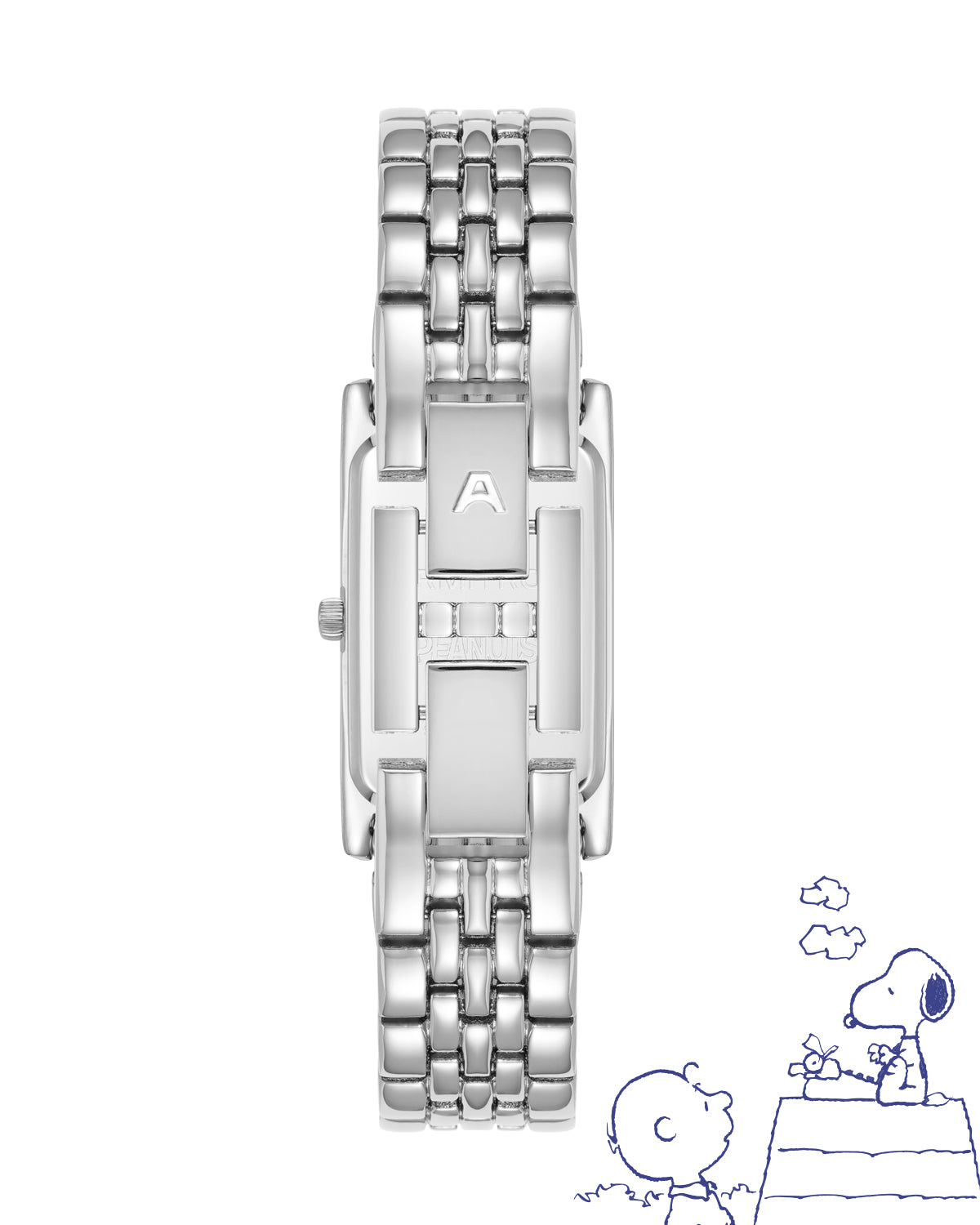 Armitron x Peanuts: Charlie’s Embrace | 20mm, Peanuts Silver-Women-Armitron