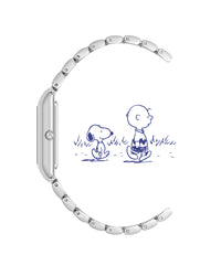 Thumbnail for Armitron x Peanuts: Charlie’s Embrace | 20mm, Peanuts Silver-Women-Armitron