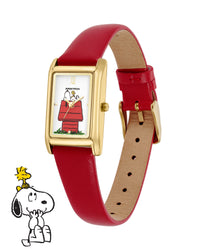 Thumbnail for Armitron x Peanuts: The Lookout | 36mm, Peanuts Red/Gold-Men-Armitron