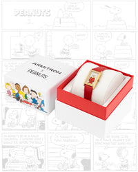Thumbnail for Armitron x Peanuts: The Lookout | 36mm, Peanuts Red/Gold-Men-Armitron