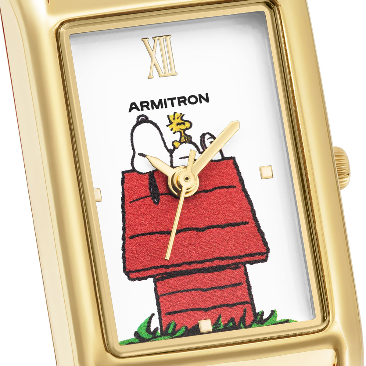 Armitron x Peanuts: The Lookout | 36mm, Peanuts Red/Gold-Men-Armitron