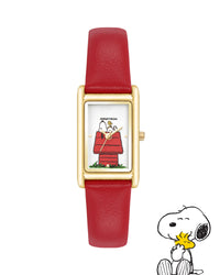 Thumbnail for Armitron x Peanuts: The Lookout | 36mm, Peanuts Red/Gold-Men-Armitron