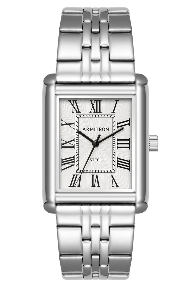 Grant™ 32mm, Silver Silver Rectangle Watches - Main Image