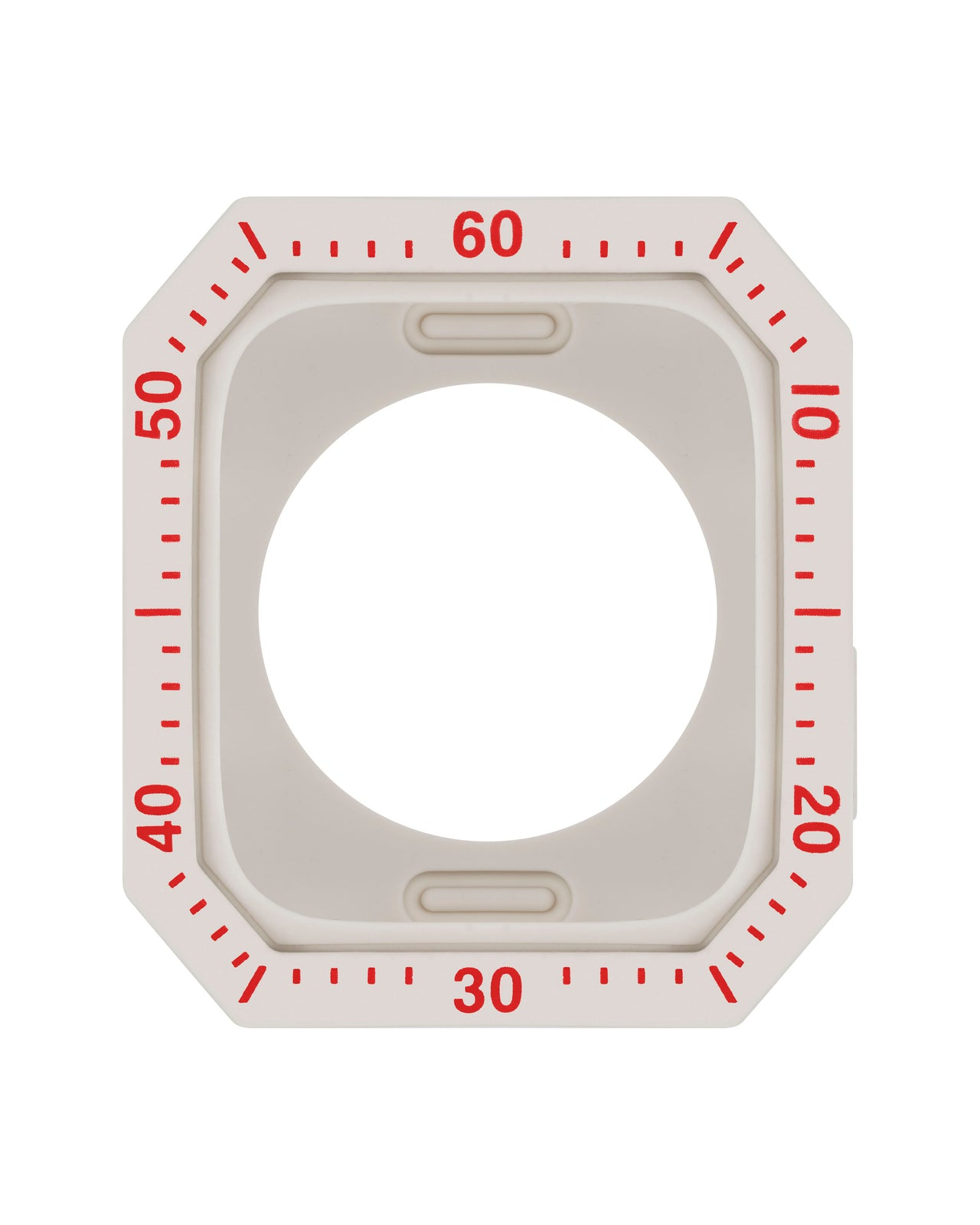 Racer Silicone Case for Apple Watch™ | Cream/Red