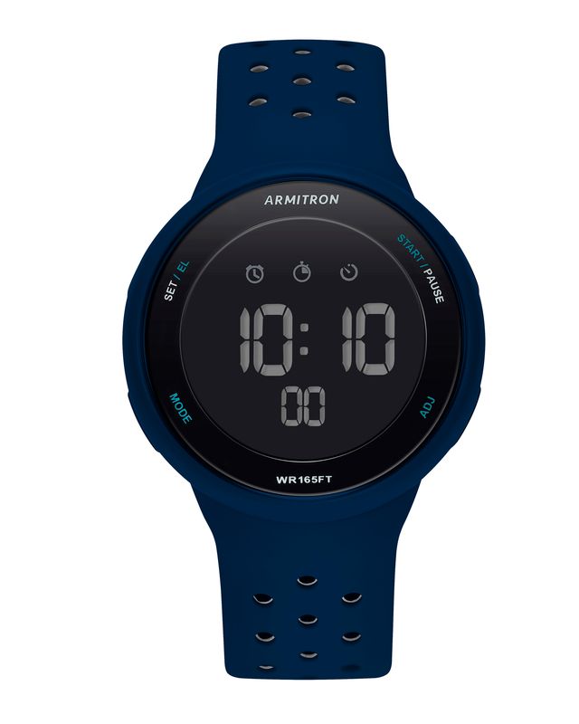 Armitron Sport Unisex Digital Chronograph Silicone Strap Watch, 40/8423-Armitron