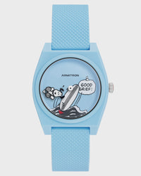 Armitron x Peanuts: Good Grief! | 36mm, Peanuts Blue Ocean Plastic