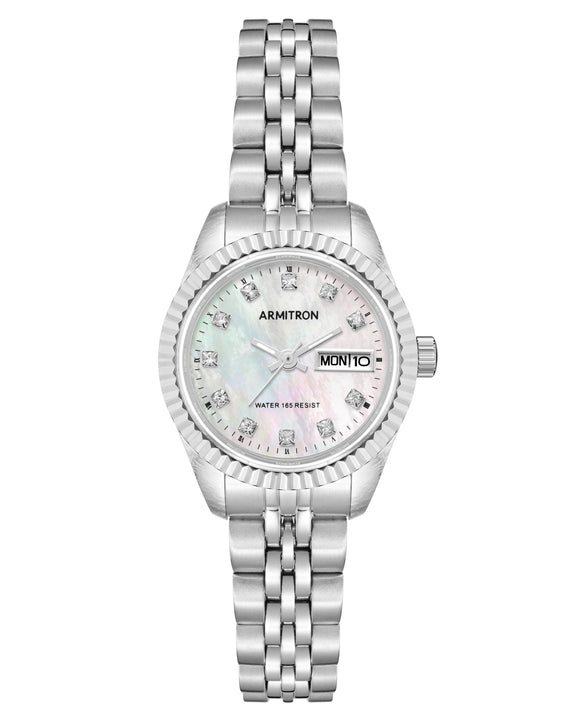 Minnie™ | 24mm, Silver/White | Women's Dress Watches