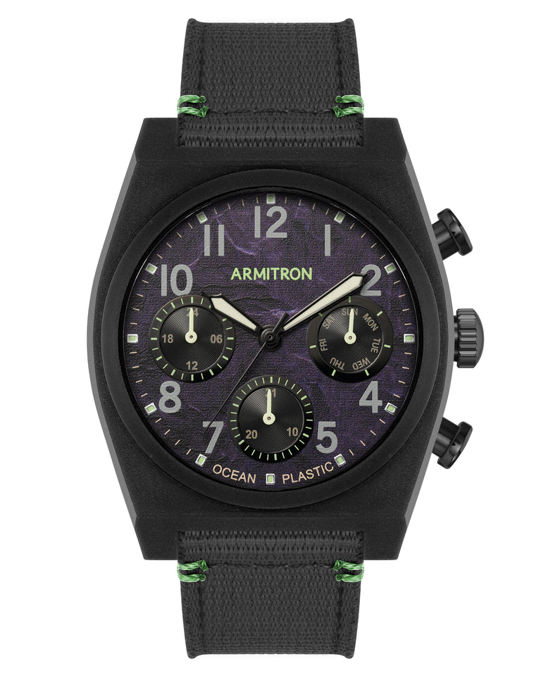Wave™ | 40mm, Black | Sustainable Watches by Armitron