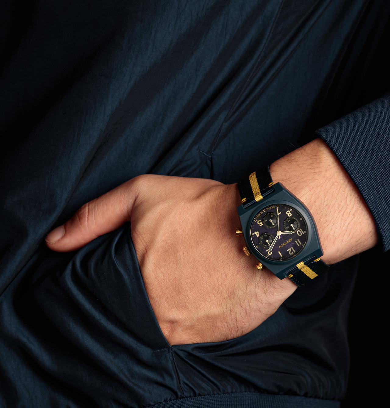 Wave™ | 40mm, Navy